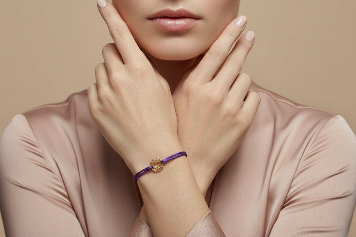 Armband Lila