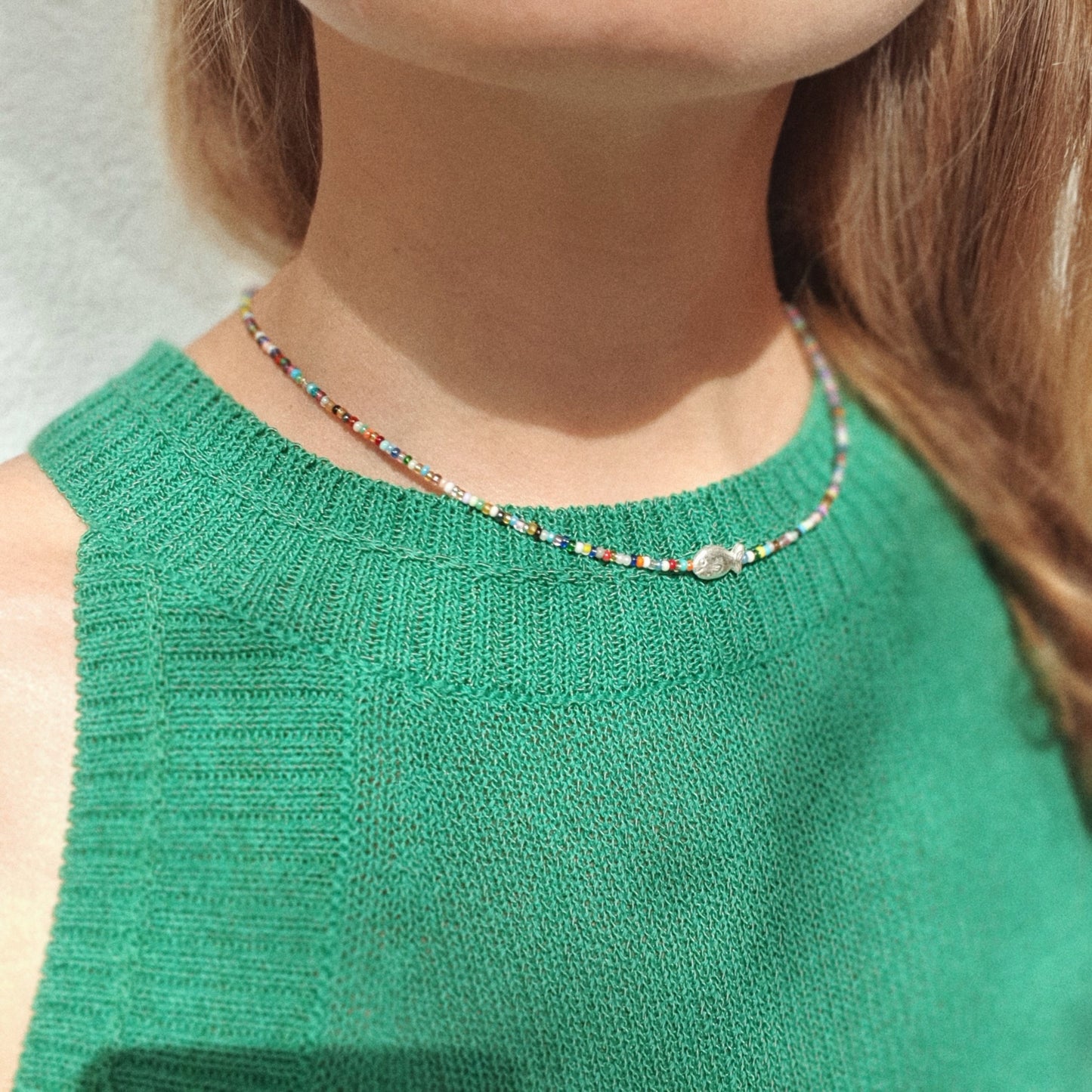 Pearl necklace "Spices"