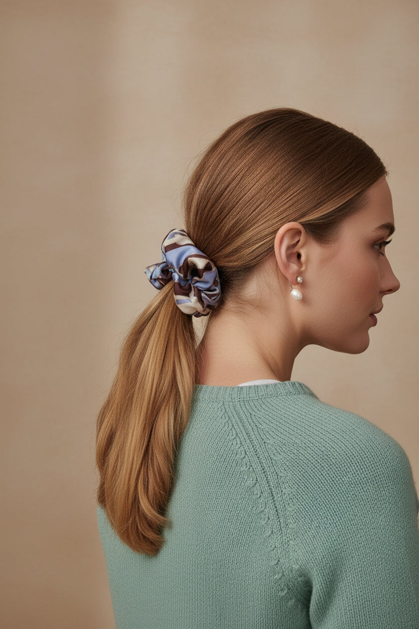 Scrunchie Seide