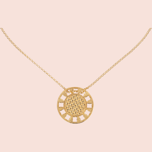 TIMELESS Gold Anhänger "COIN"