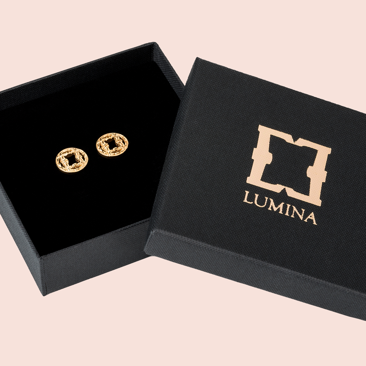 TIMELESS Gold Earrings "SIGNATURE"