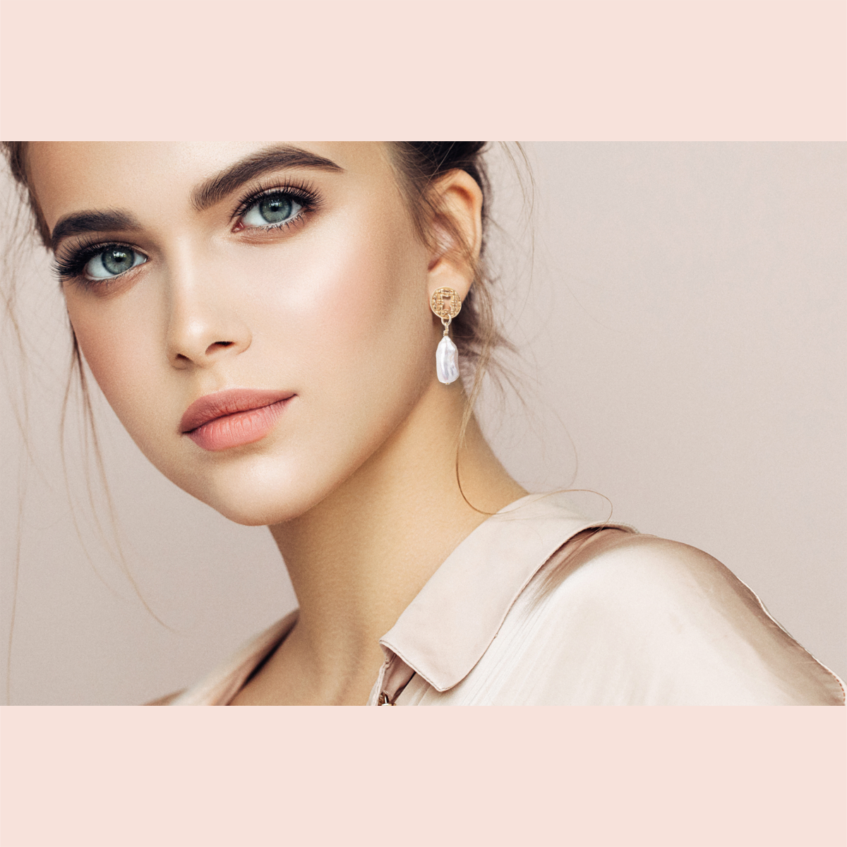Timeless Gold Baroque Earrings